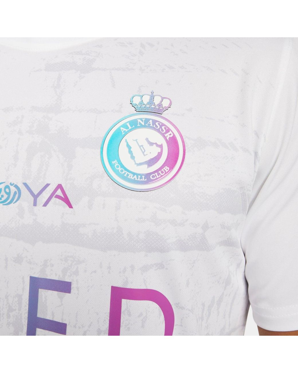 Nike White Al Nassr Fc 23/24 Stadium Third Jersey for men