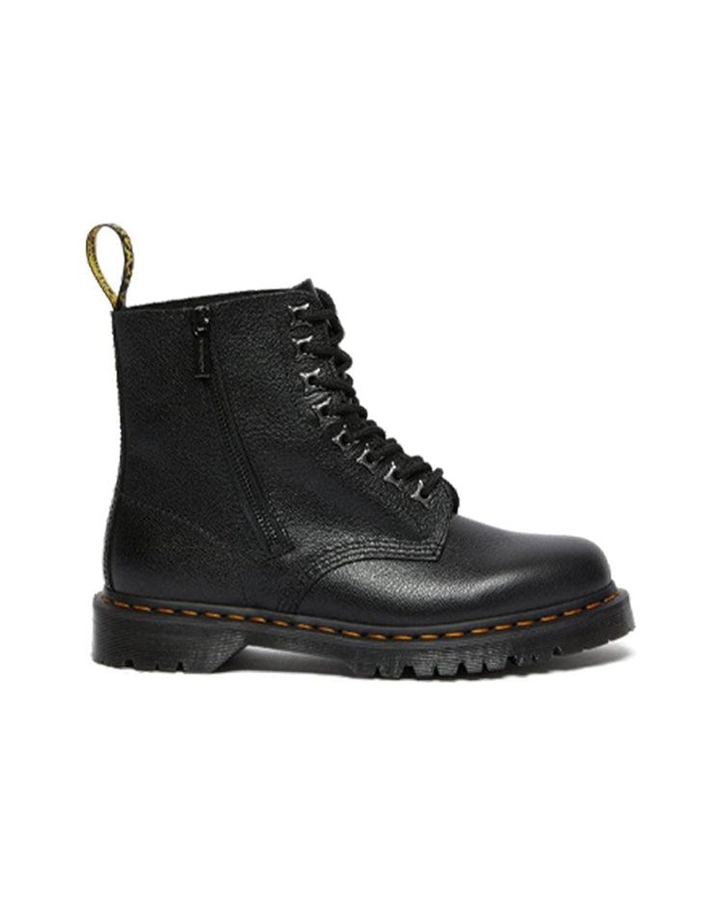Dr. Martens Black 1460 Pascal Martin Boots Couple Style for men