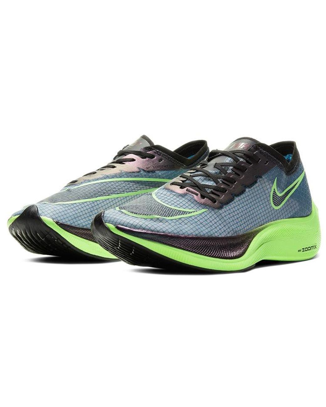 Nike Green Zoomx Vaporfly Next% 'Valerian' for men