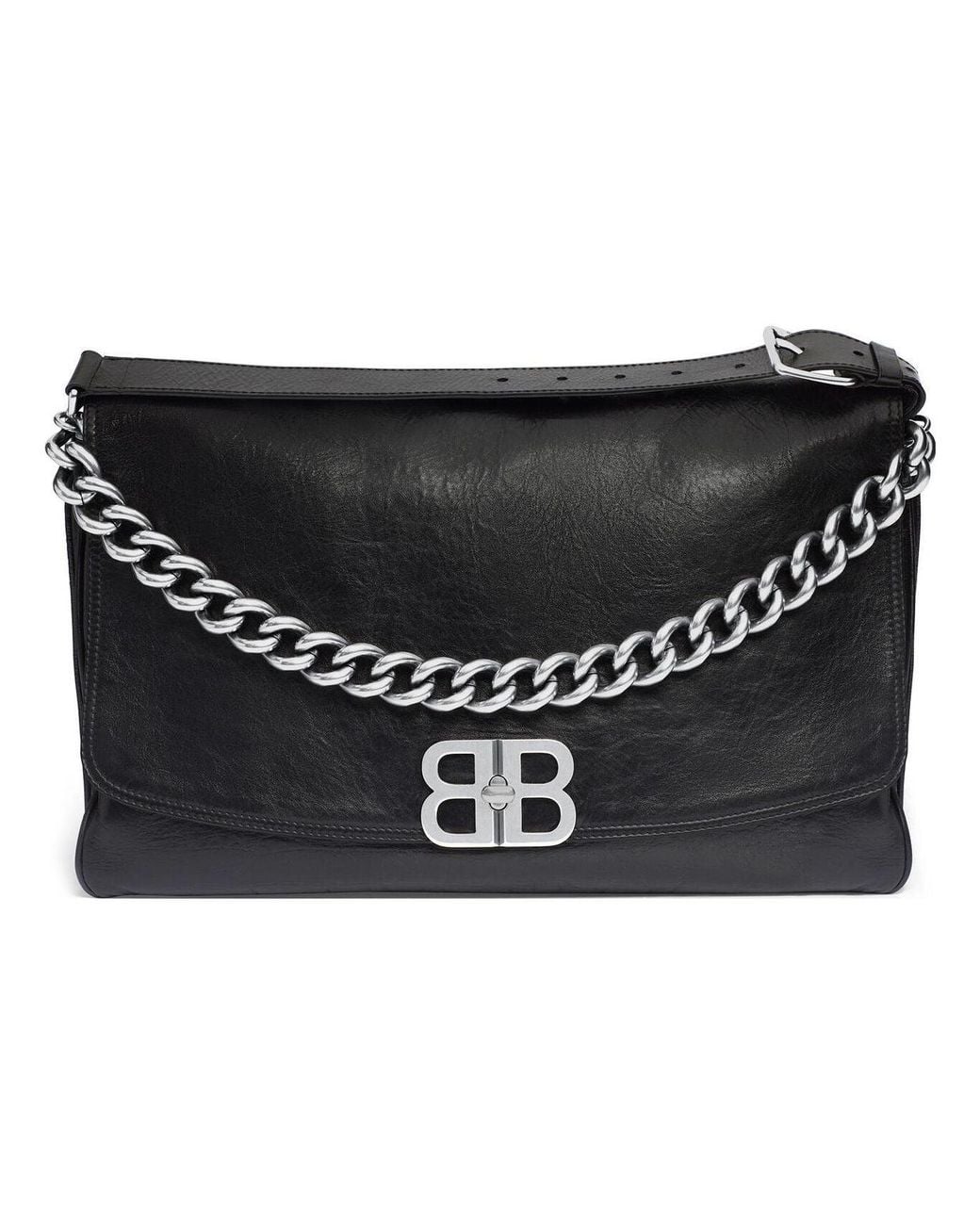 Balenciaga Black (Wmns) Bb Soft Large Flap Bag
