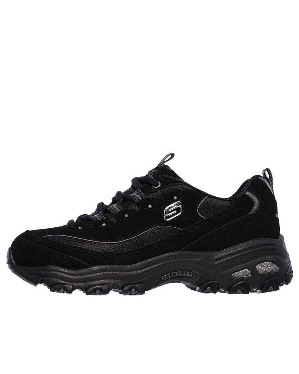 Skechers Black (Wmns) D Lites Sports Shoes