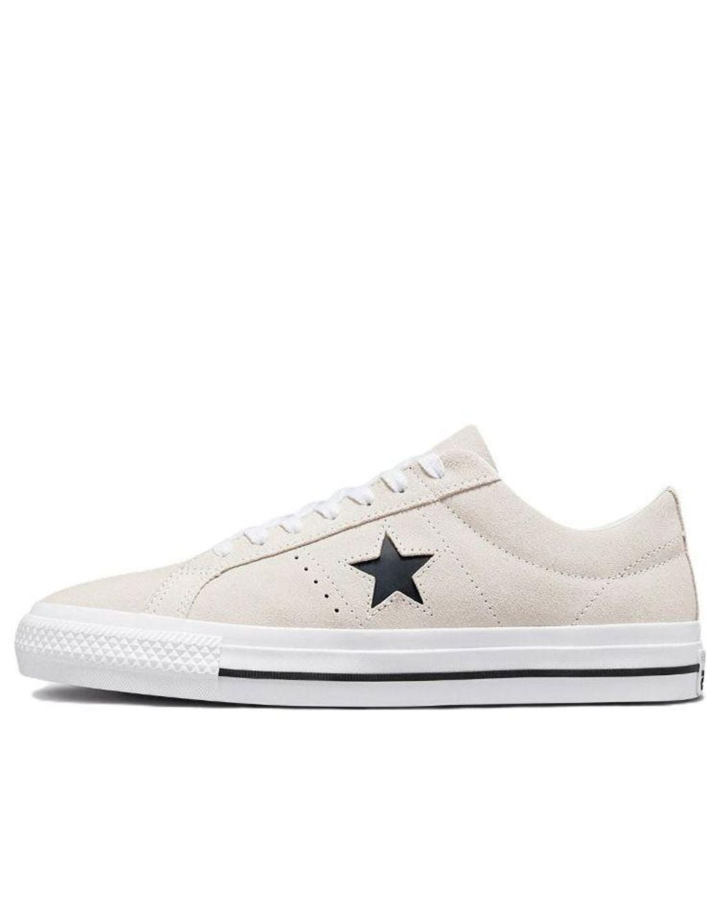 Converse White One Star Pro Suede Low 'Egret' for men