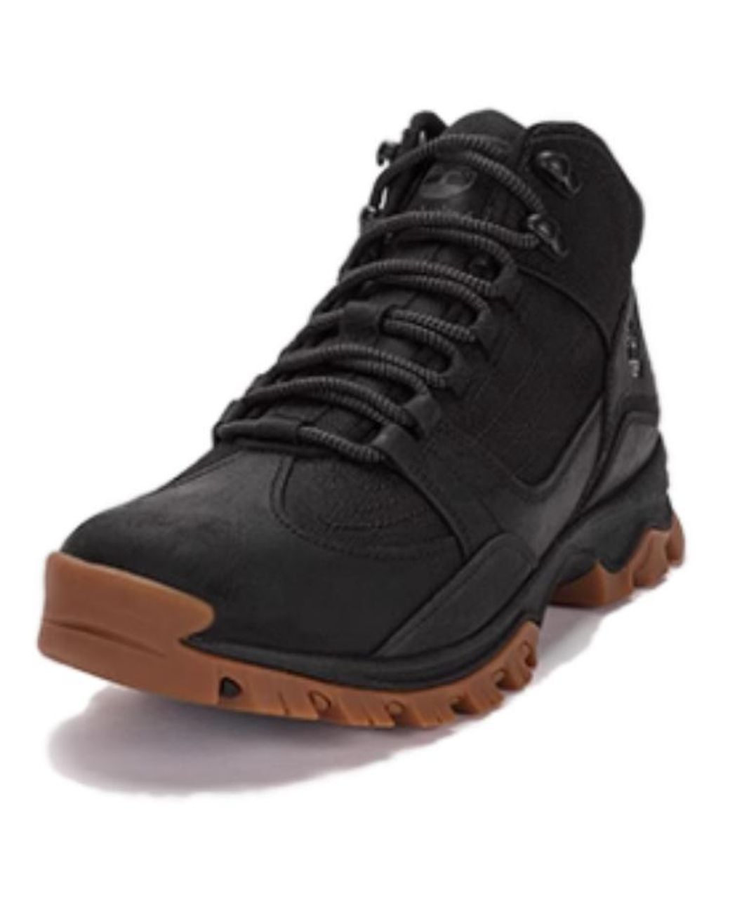 Timberland Black Mt. Maddsen Mid Lace Up Hiking Boot Full Grain' for men