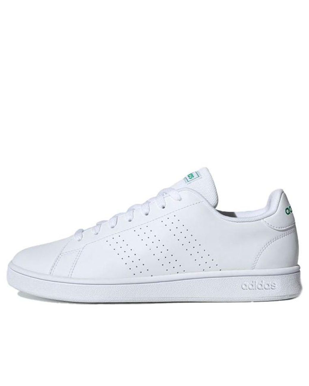Adidas White Advantage Base Court 'Cloud' for men