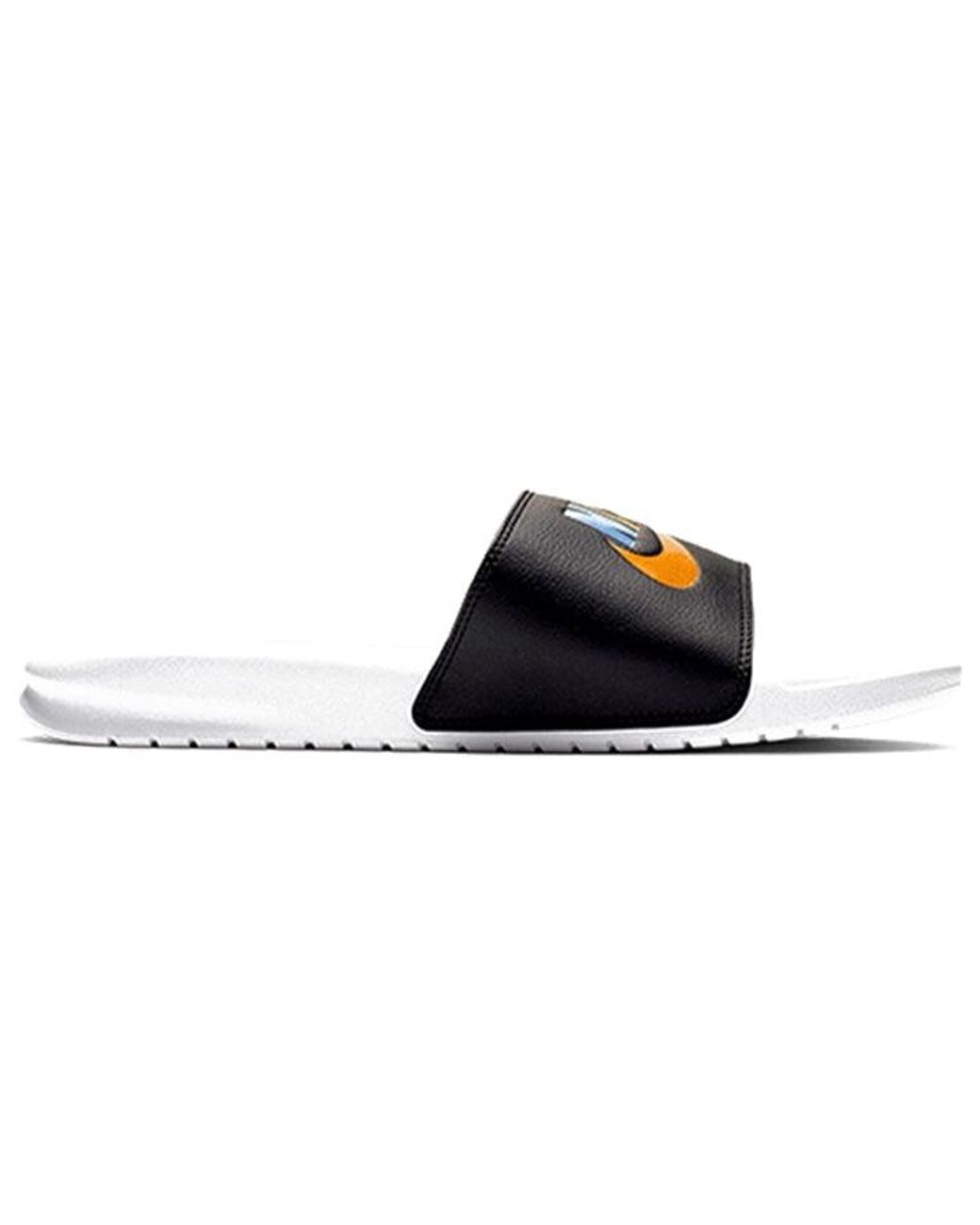 Nike Black Benassi Jdi Mismatch for men