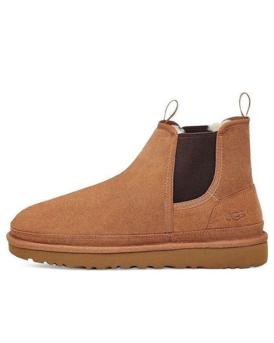 Ugg Brown Neumel Platform Chelsea Boot 'Chestnut' for men
