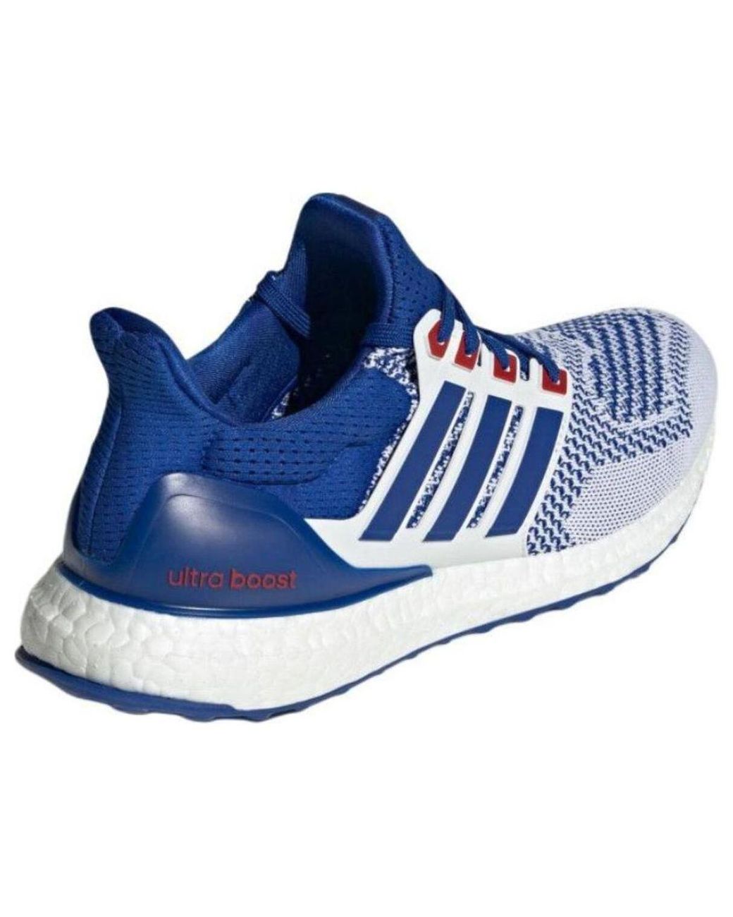 adidas ultra boost mens red white and blue