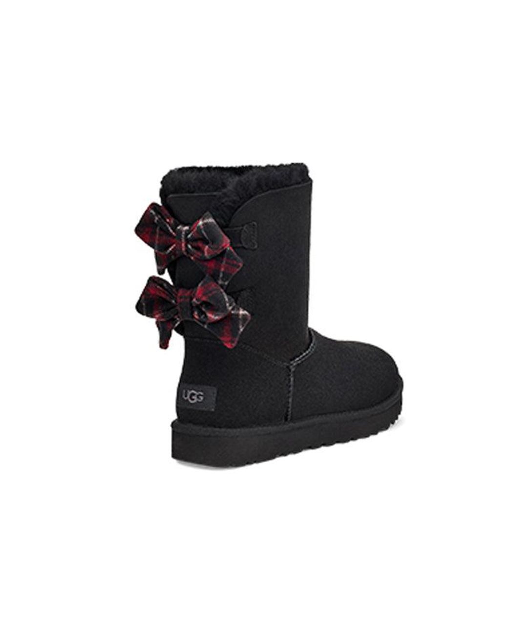 Ugg Black (Wmns) Bailey Bow Novelty High