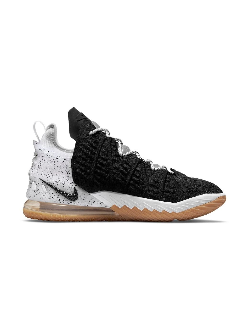 Nike Black Lebron 18 Ep Gum' for men