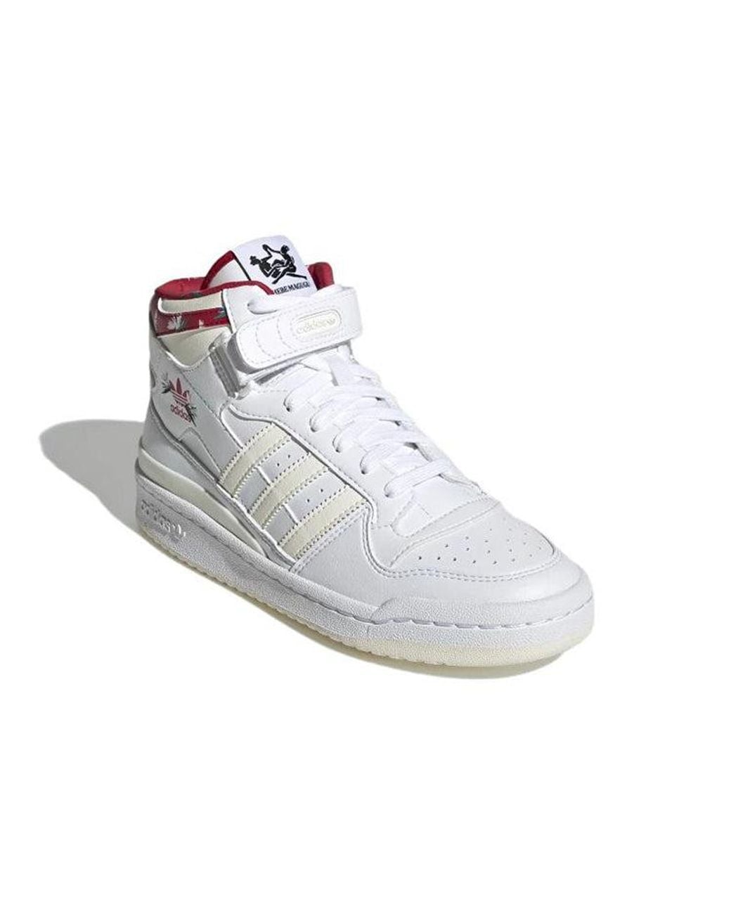 Adidas White (Wmns) Thebe Magugu X Forum Mid 'Birds Of Paradise' for men