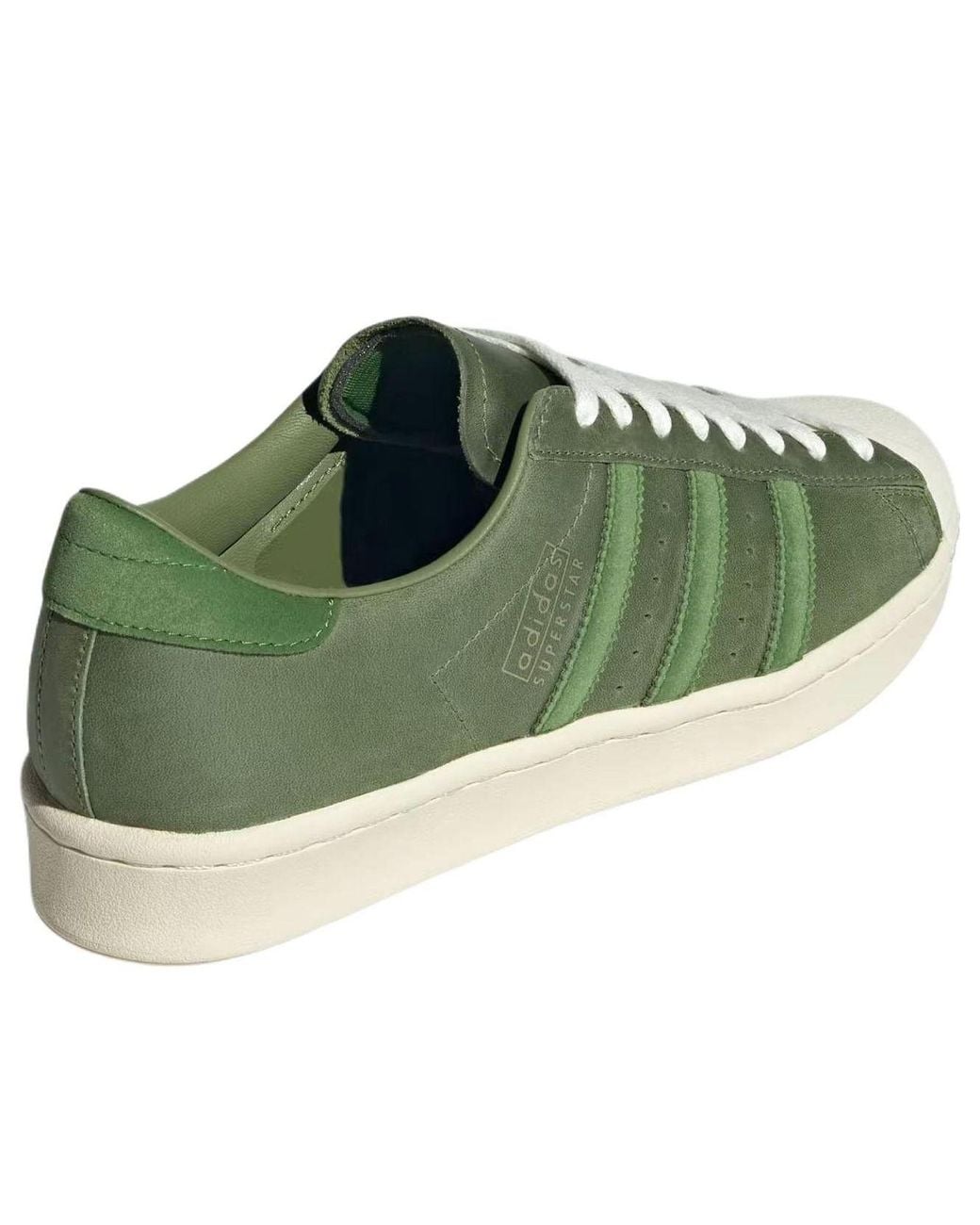 adidas gazelle silver green womens adidas Superstar Vintage Crew-Green JI0318