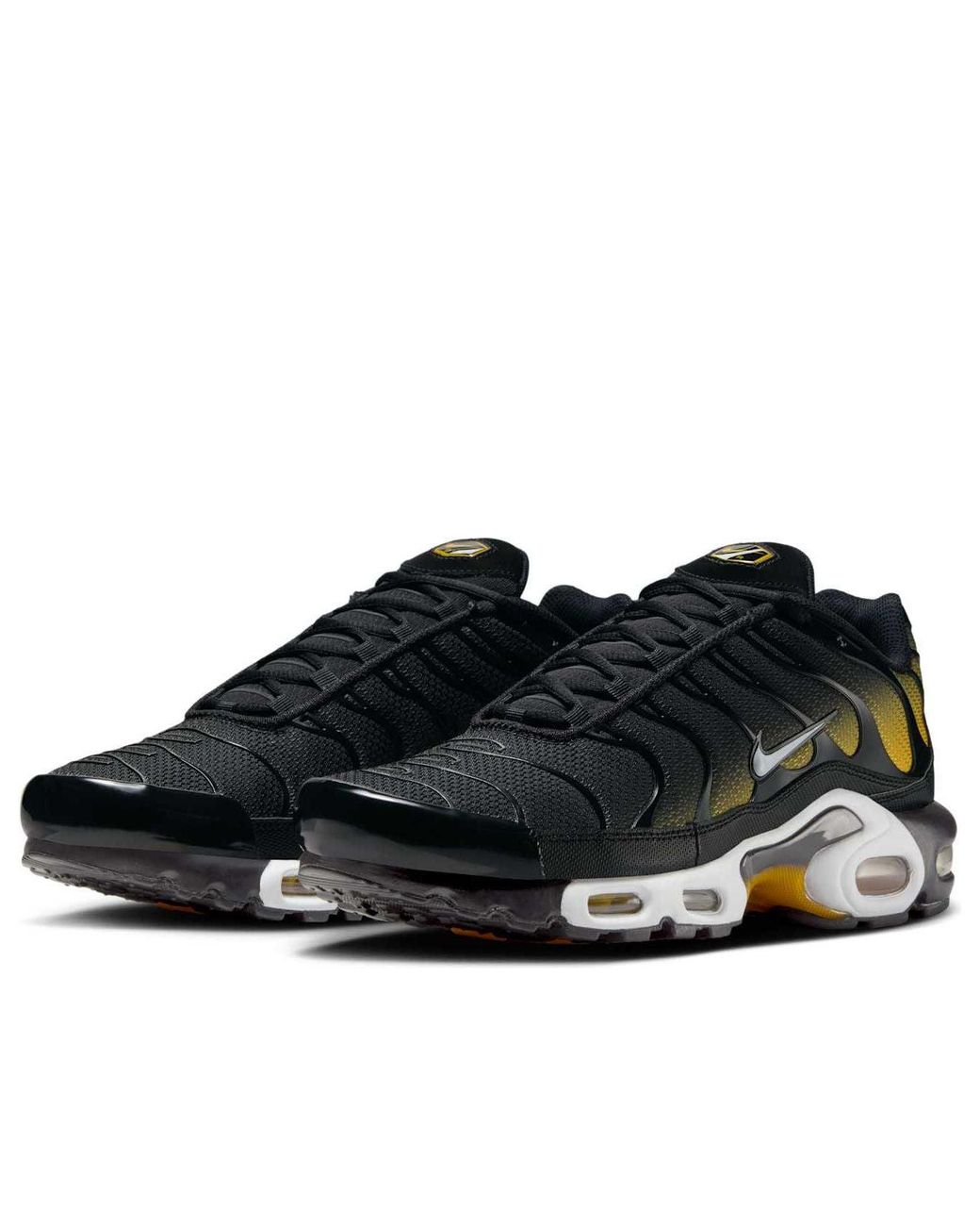 Nike Black Air Max Plus Shoes for men