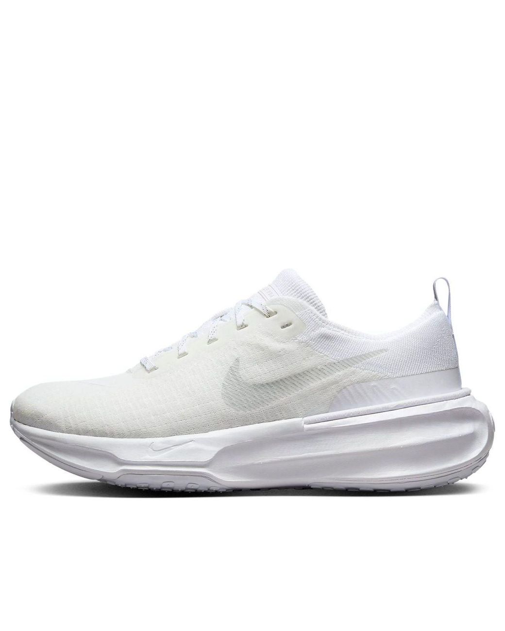 Nike White Invincible 3 Road Running Shoes for men