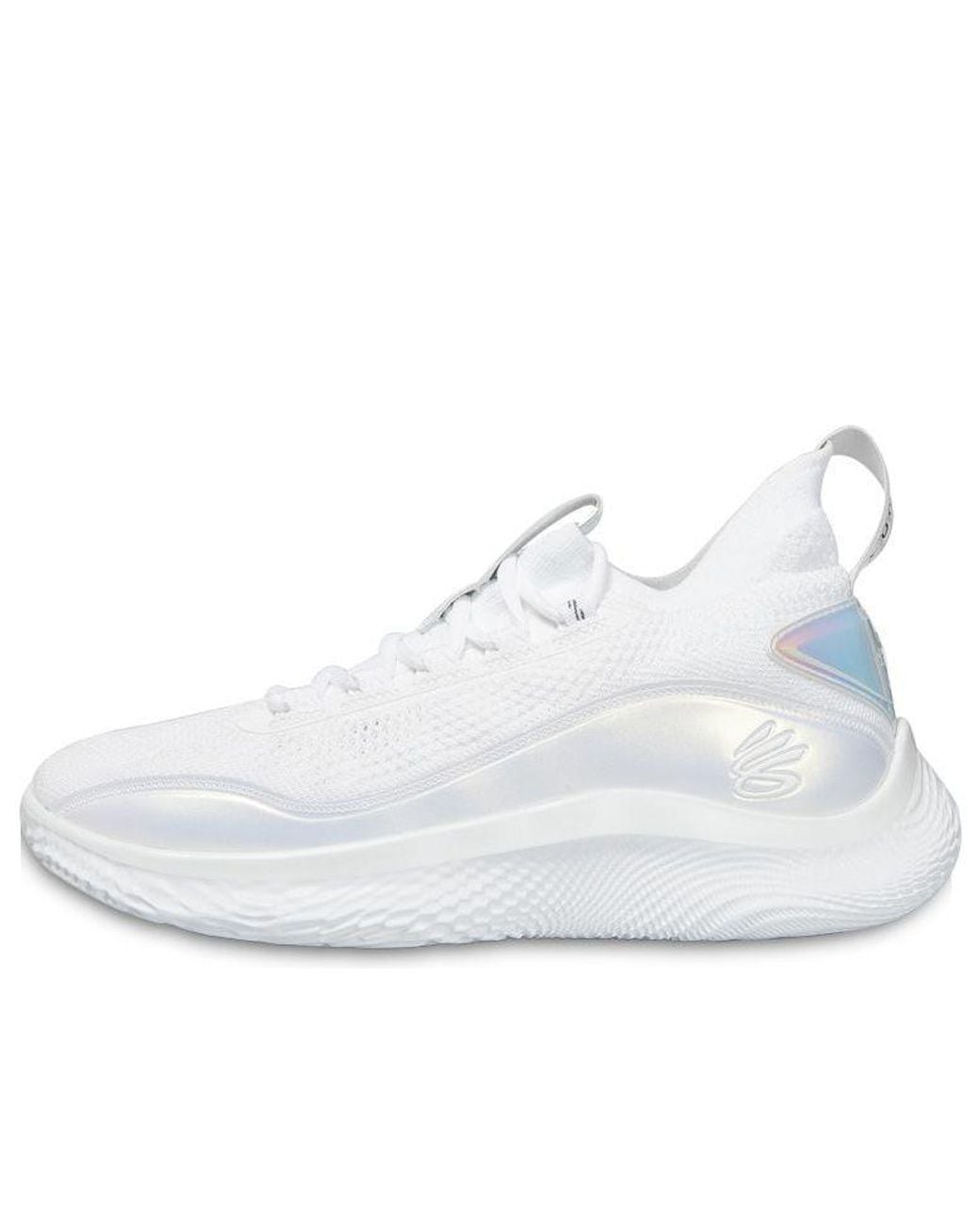 Under Armour White Curry 8 'Iridium' for men