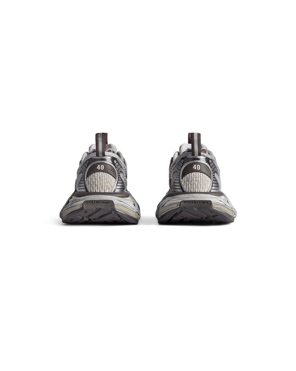 Balenciaga Gray 3Xl Extreme Lace Sneakers Mesh And Polyurethane' for men