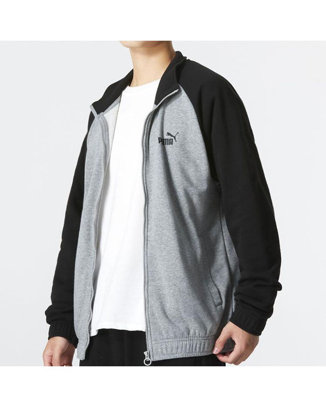 PUMA Gray Casual Jacket for men