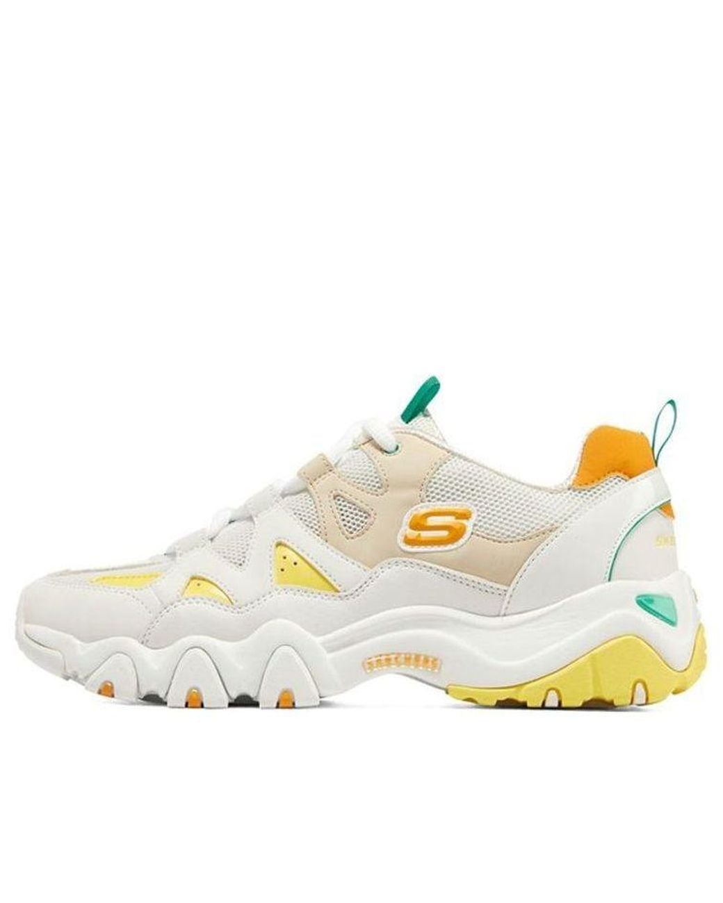 Skechers White (Wmns) D'Lites 2.0