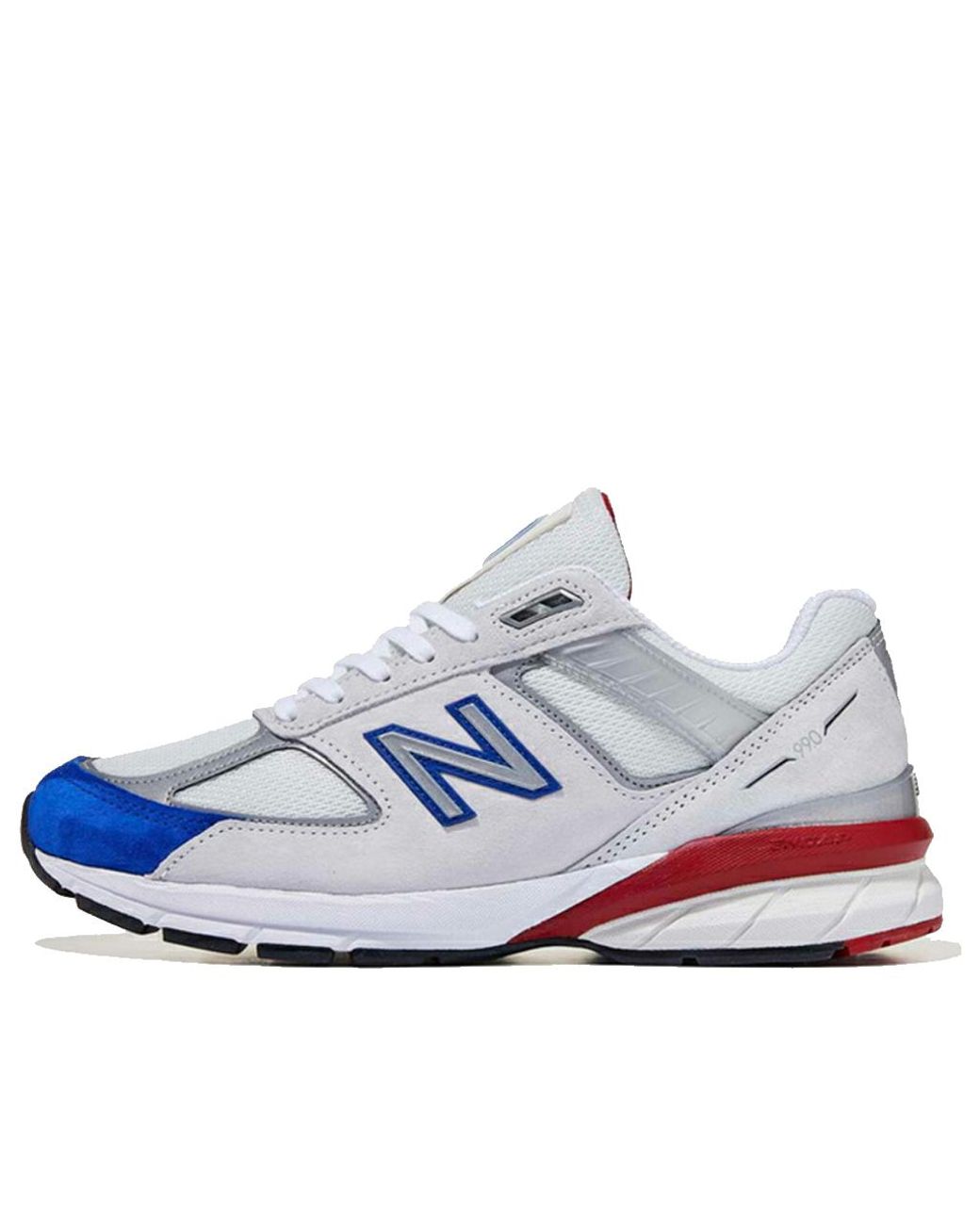 New Balance White 990V5 Made for men