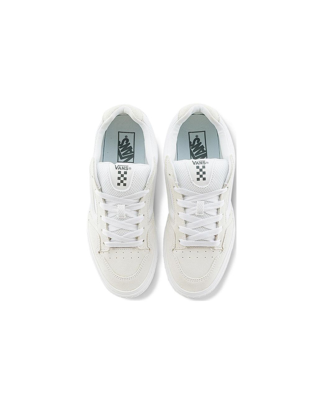 Vans White Caldrone Shoes for men