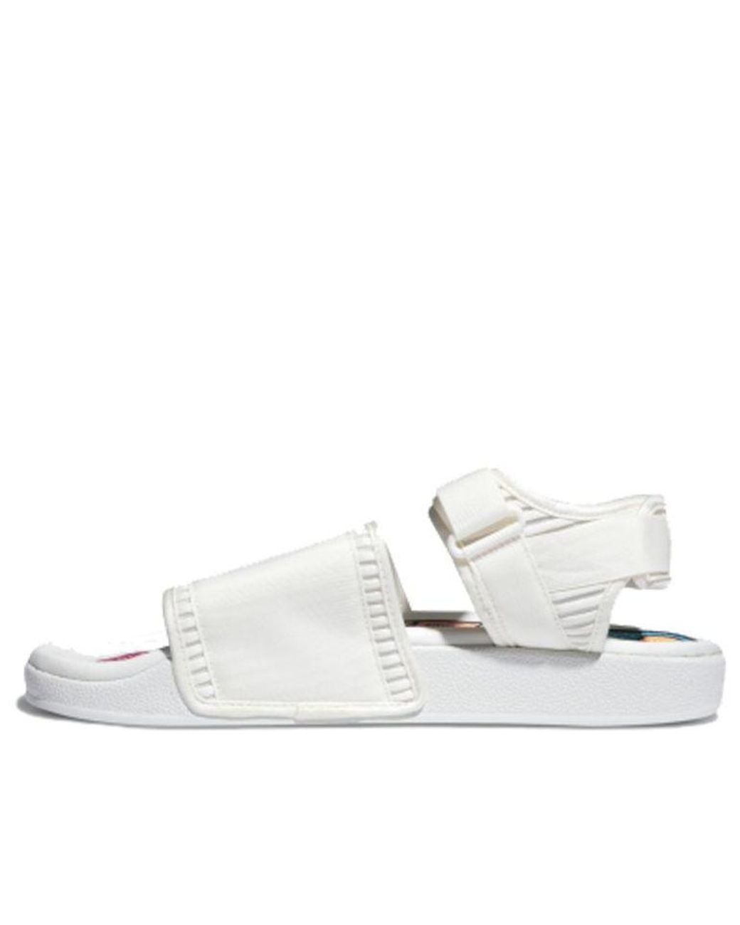 Adidas White X Pharrell Adilette 2.0 Sandal 'Cream' for men