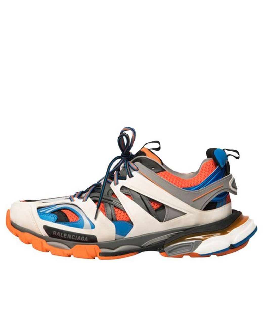 Balenciaga Track Sneaker 'orange Grey' in Blue for Men | Lyst