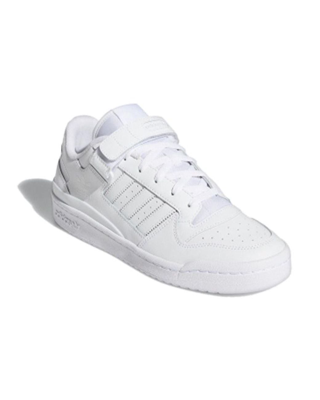 Adidas White Forum Low 'Triple' for men