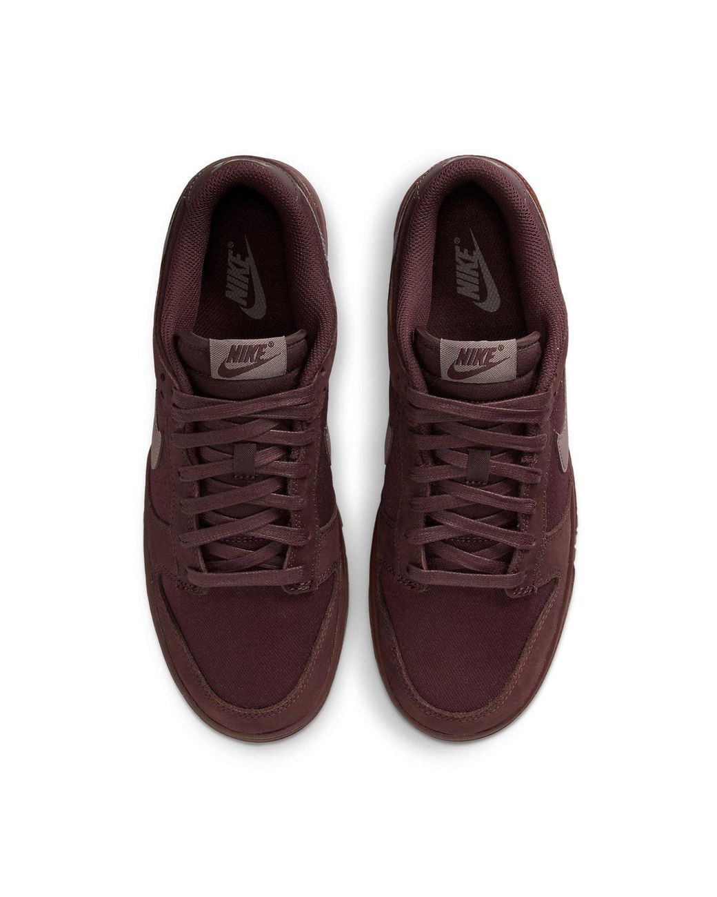 burgundy dunk low