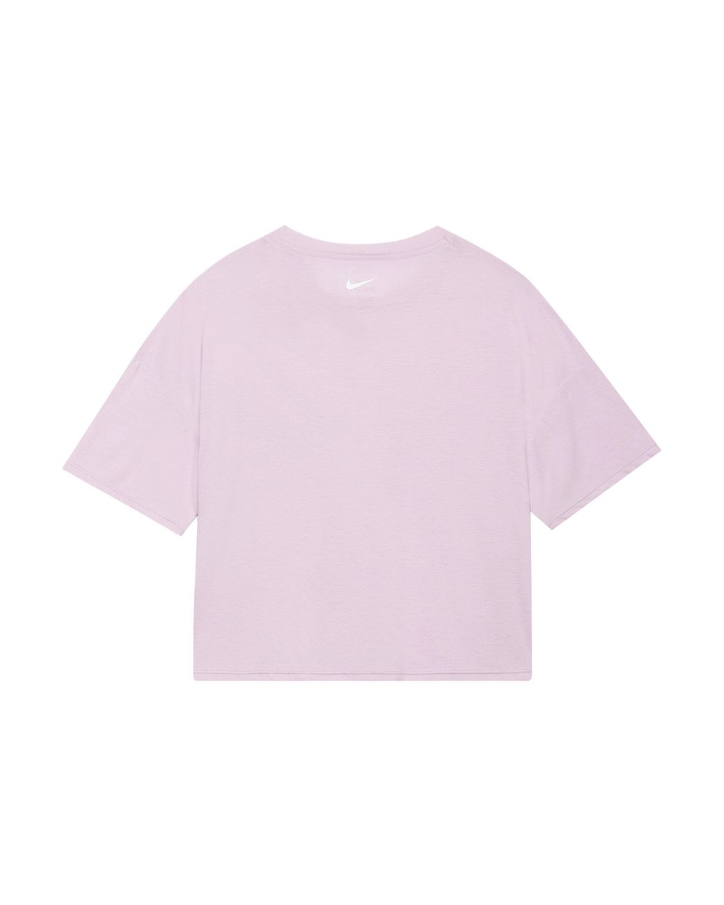 Nike Purple (Wmns) Dri-Fit Loose Round Neck Alphabet Short Sleeve