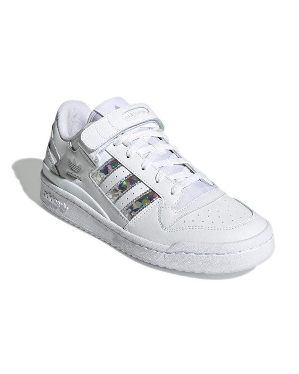 Adidas White Originals Forum Low Sneakers for men