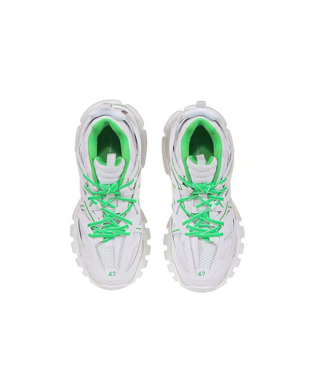 Balenciaga White Track Sneaker for men