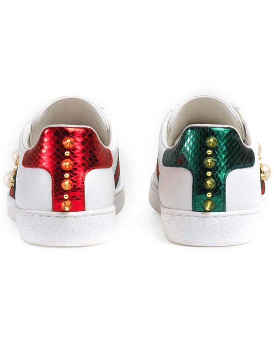 Gucci White (Wmns) Ace Studded