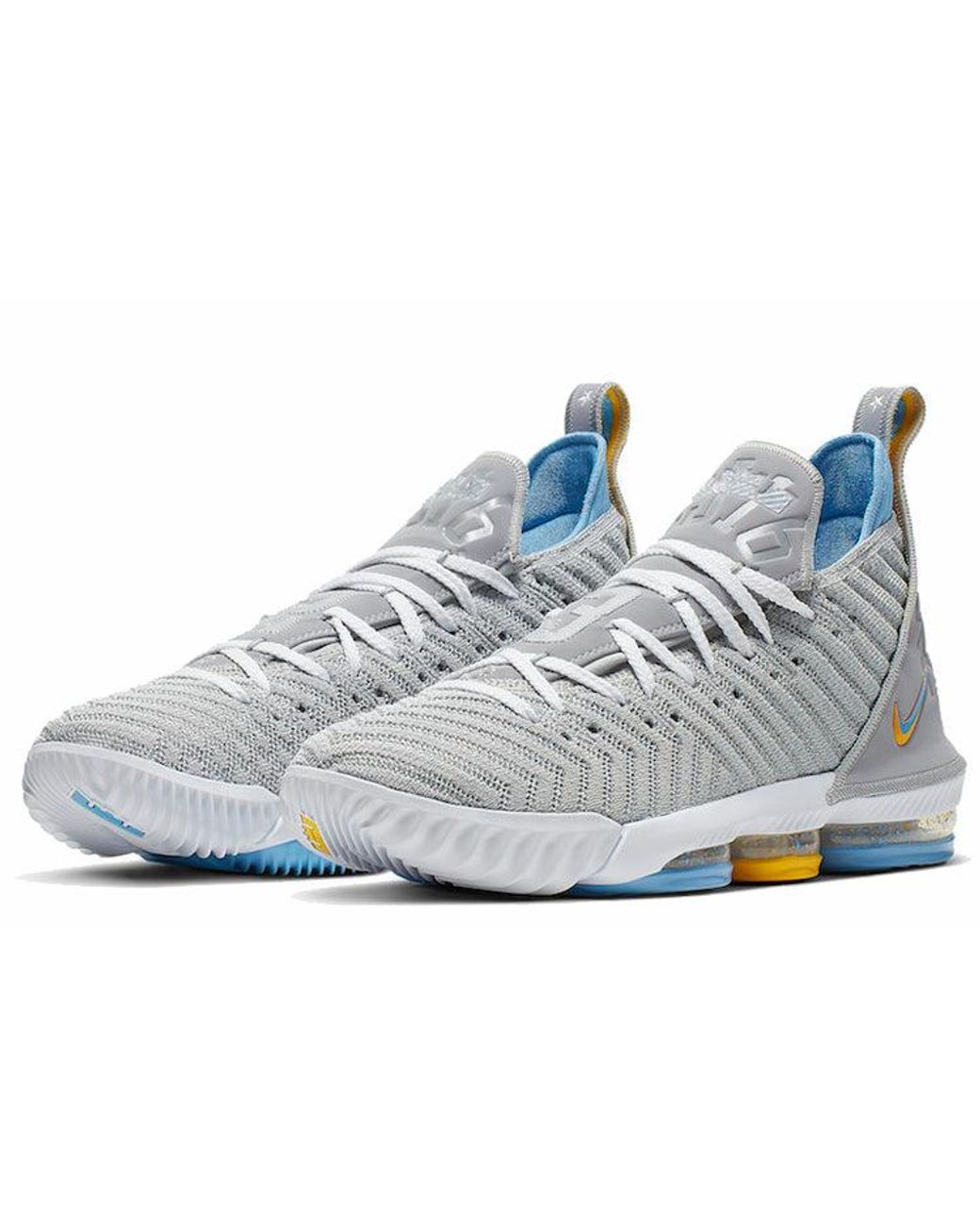 Nike Gray Lebron 16 'Mlps' for men