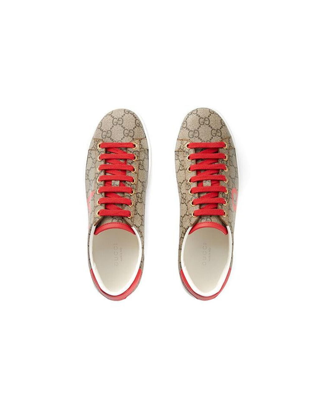 Gucci Red (Wmns) Ace 'Valentines Day'
