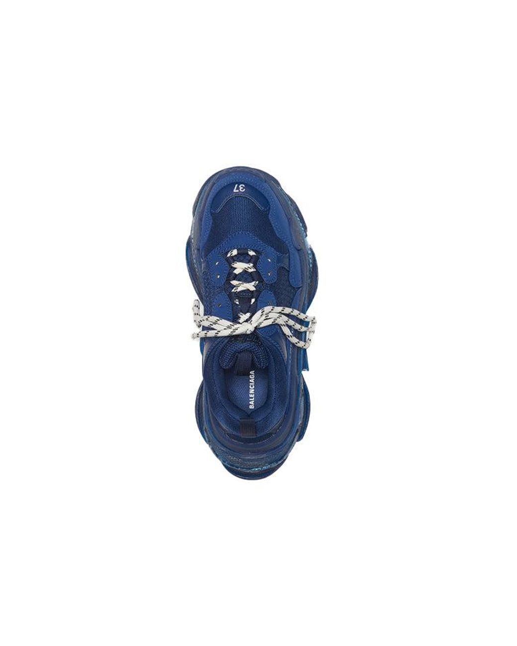 Balenciaga Blue (Wmns) Triple S 'Clear Sole'