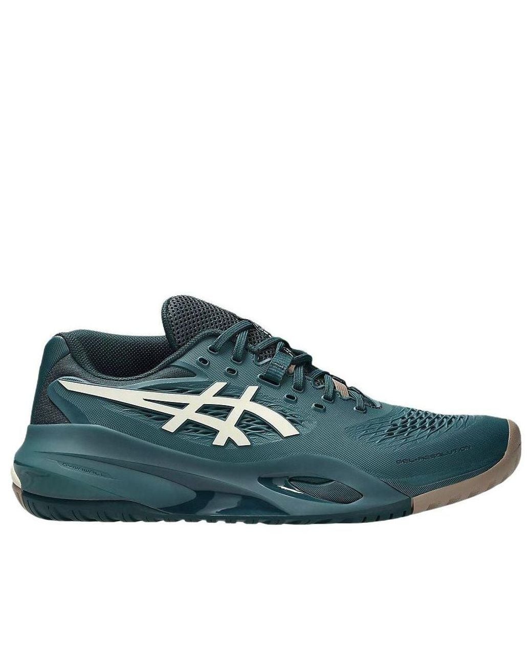Asics Blue Gel-Resolution X 'Saxon Birch' for men
