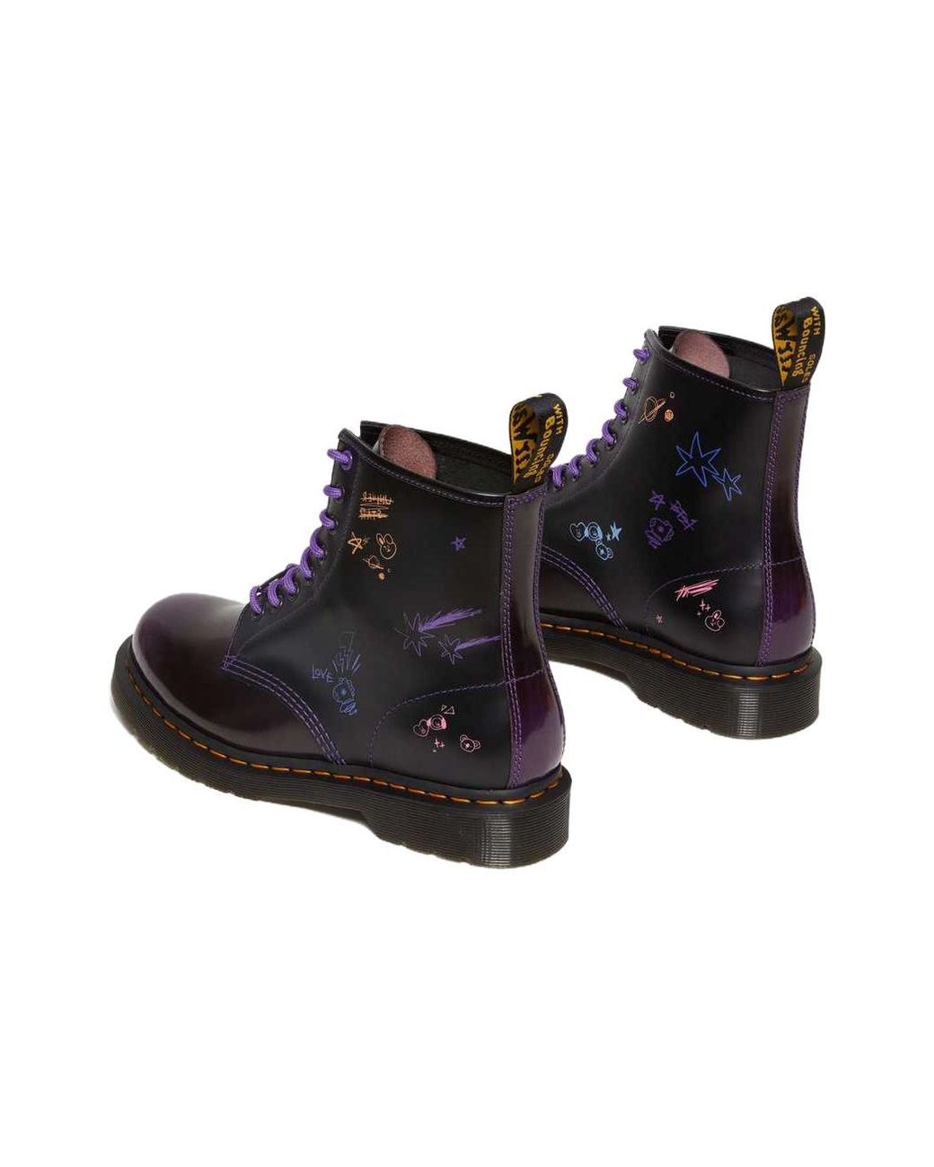 Dr. Martens Blue X Bt21 1460 Leather Boots for men