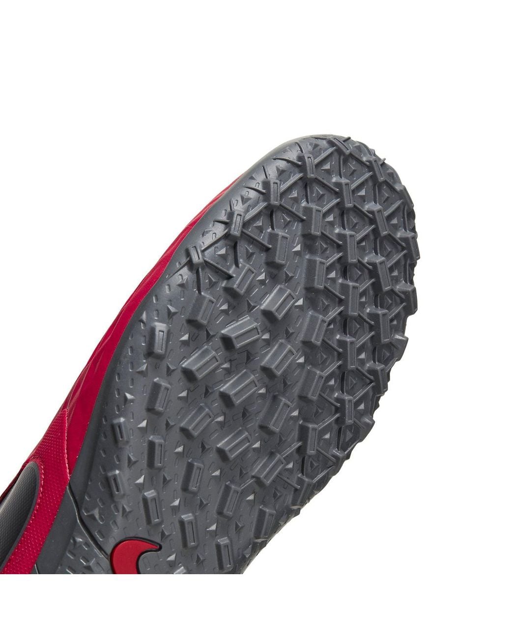 Nike Red Tiempo Legend 8 Club Tf Turf Dark for men
