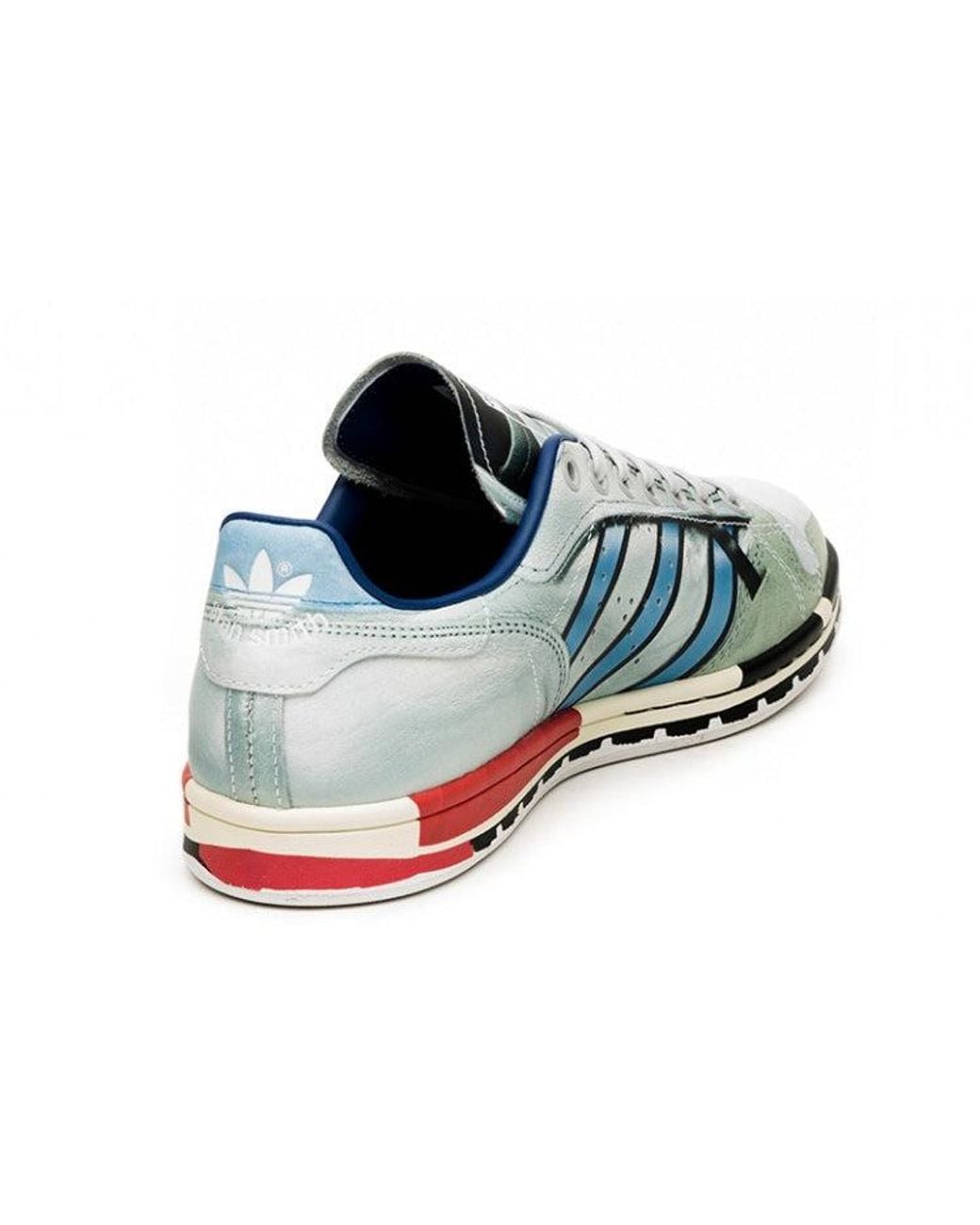 Adidas Blue Raf Simons X Micropacer Stan 'Trompe L'Oeil' for men