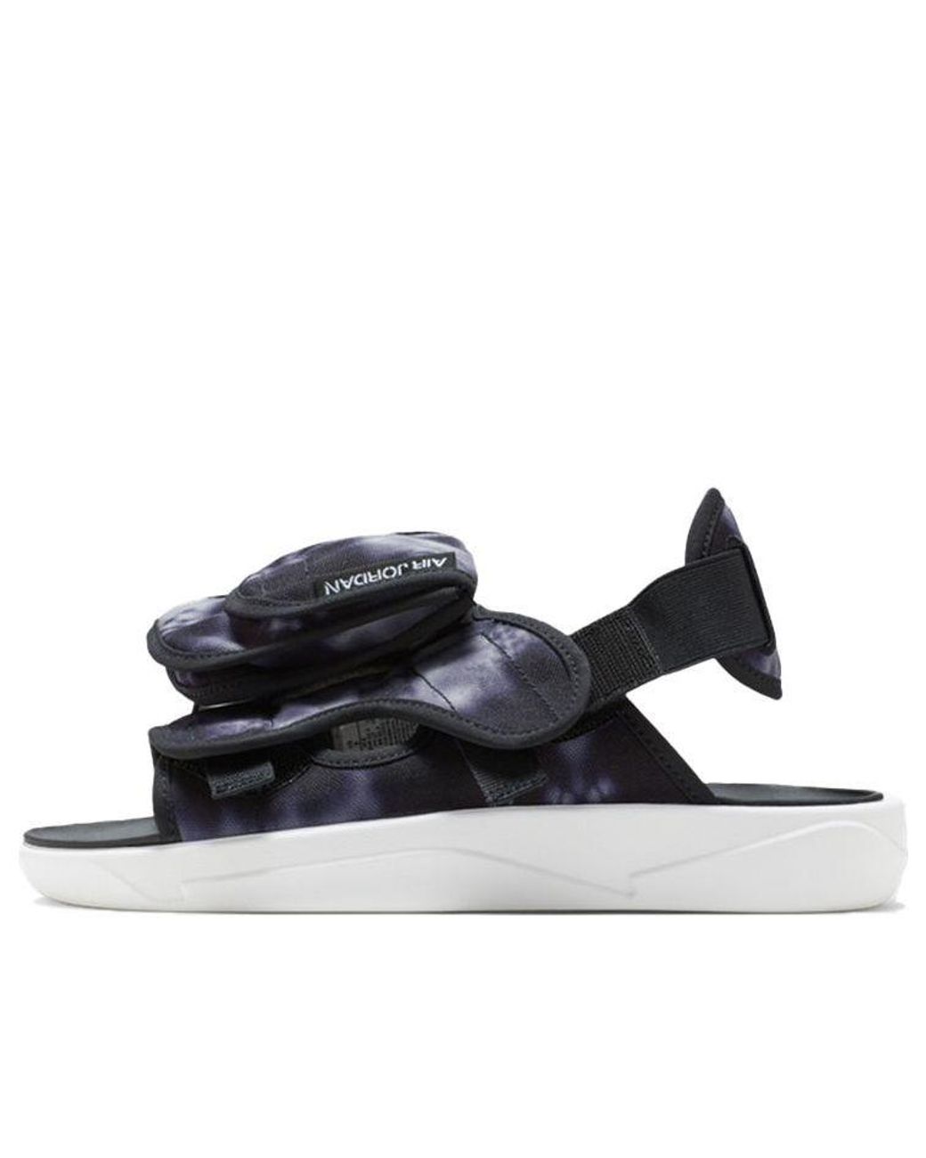 Nike Ls Slide Cozy Non-slip Outdoor Sports Sandals Black White Tie Dye  'black White' in Blue for Men | Lyst