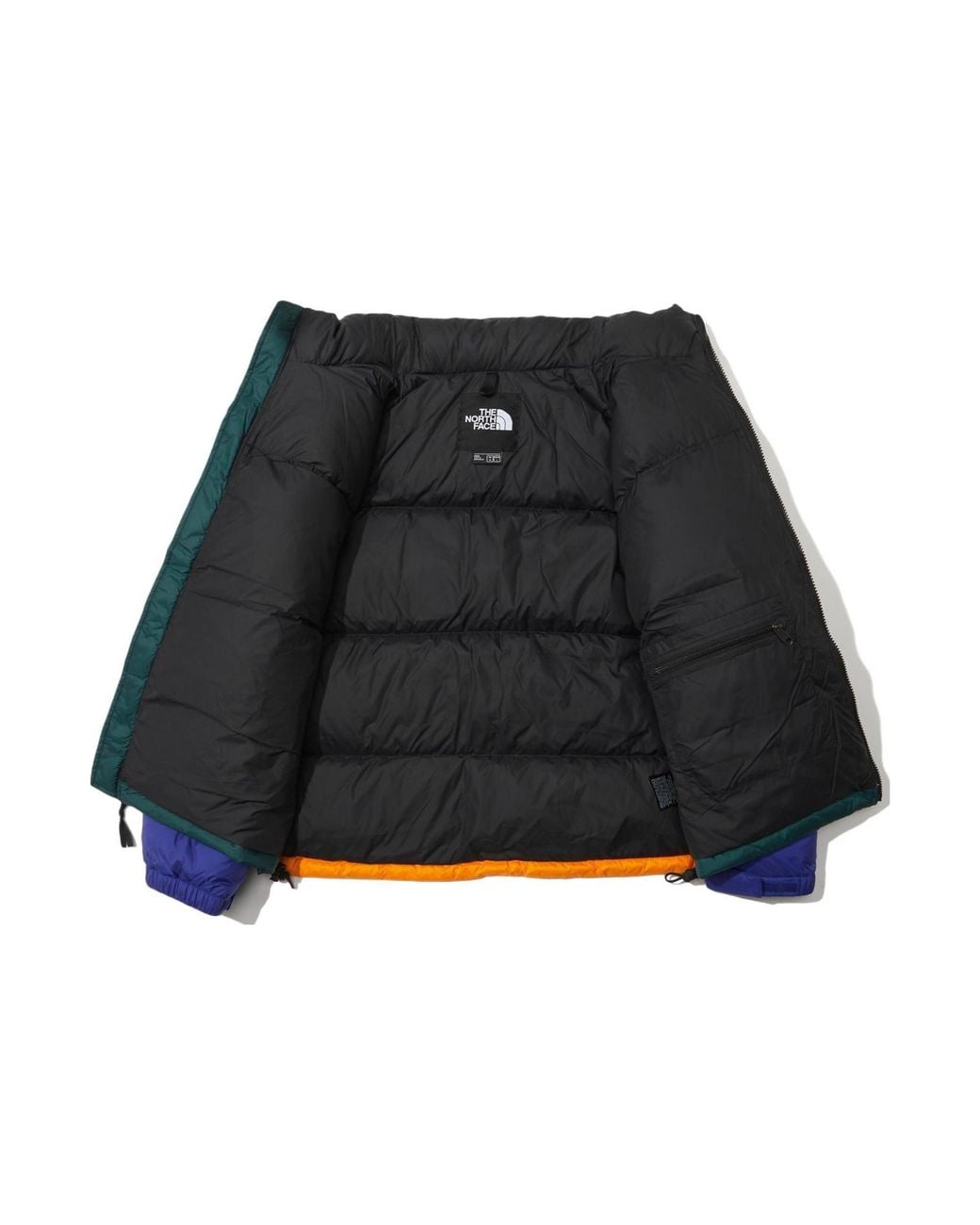 The North Face Green Fw22 Eco Nuptse Jacket Asia Sizing for men