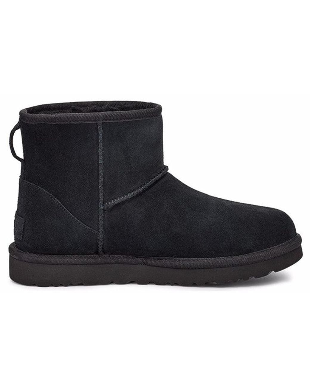 Ugg Black (Wmns) Mini Side Logo