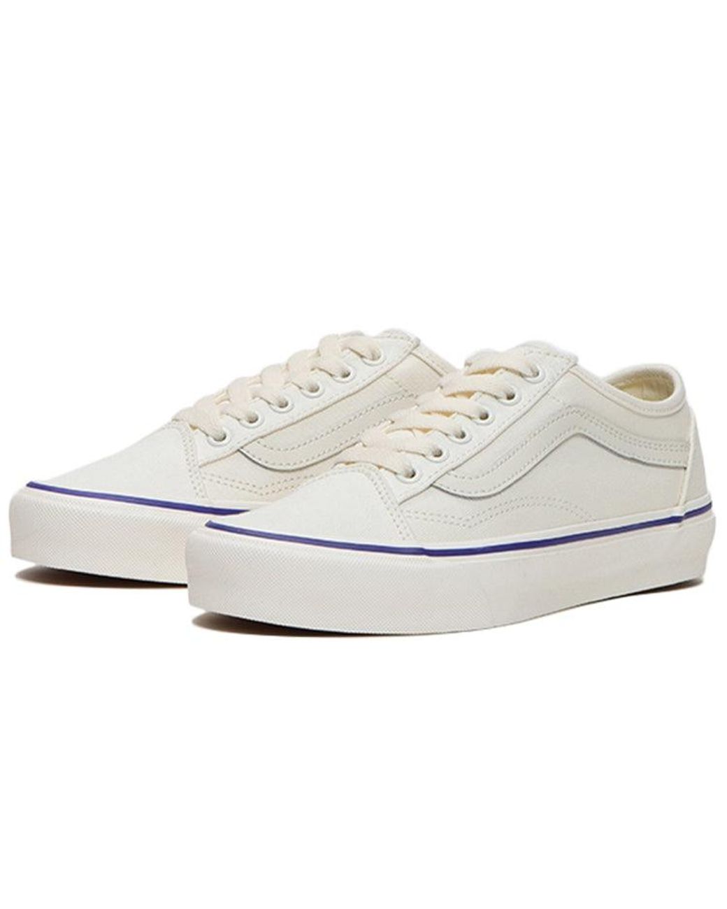 Vans White Old Skool Tapered for men