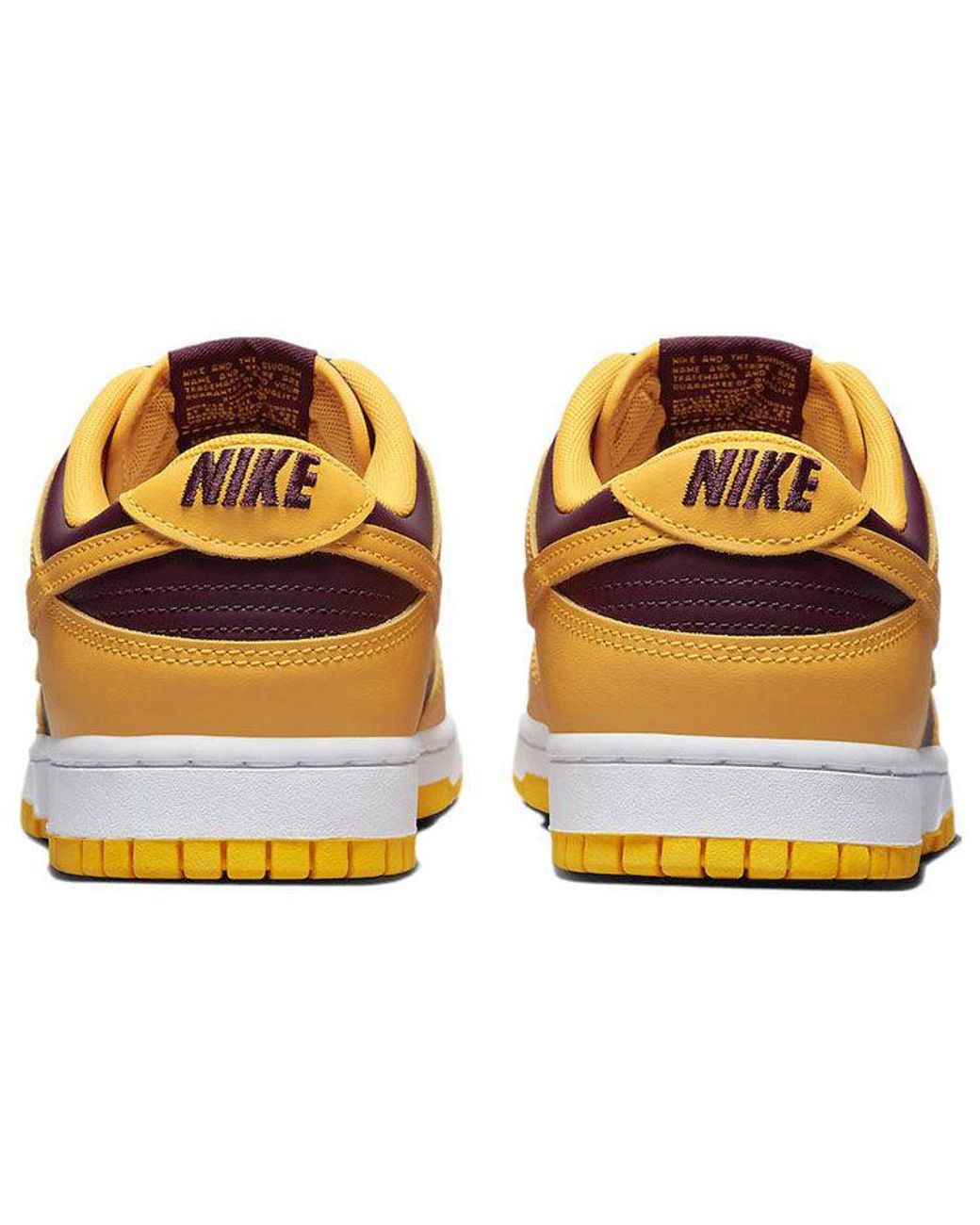 Nike Yellow Dunk Low Retro Sneaker