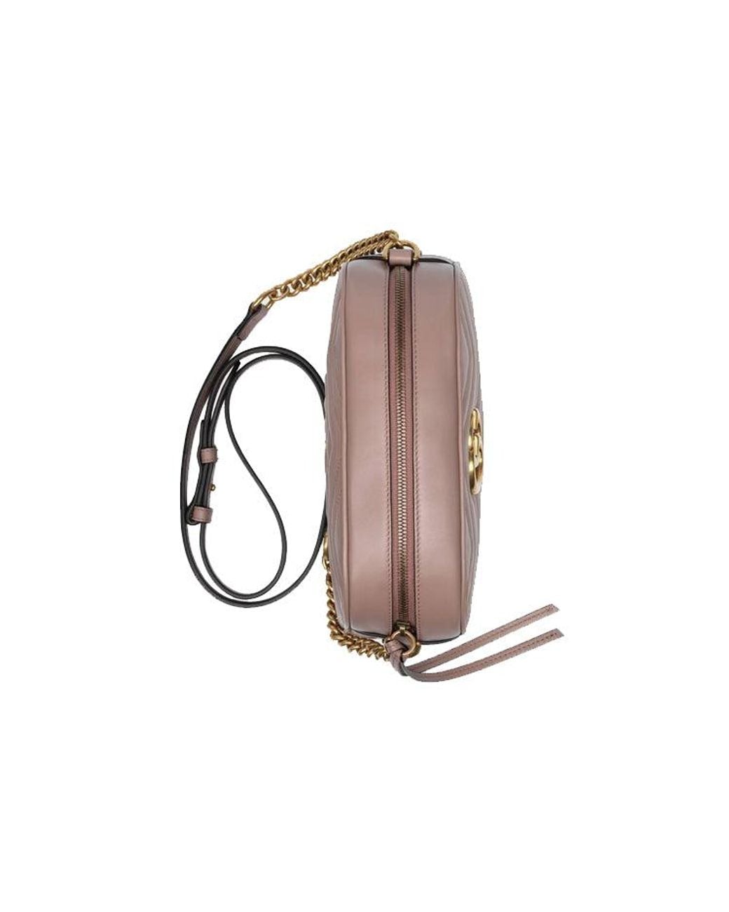 Gucci Brown (Wmns) Gg Marmont Small Matelasse Shoulder Bag 'Dusty'