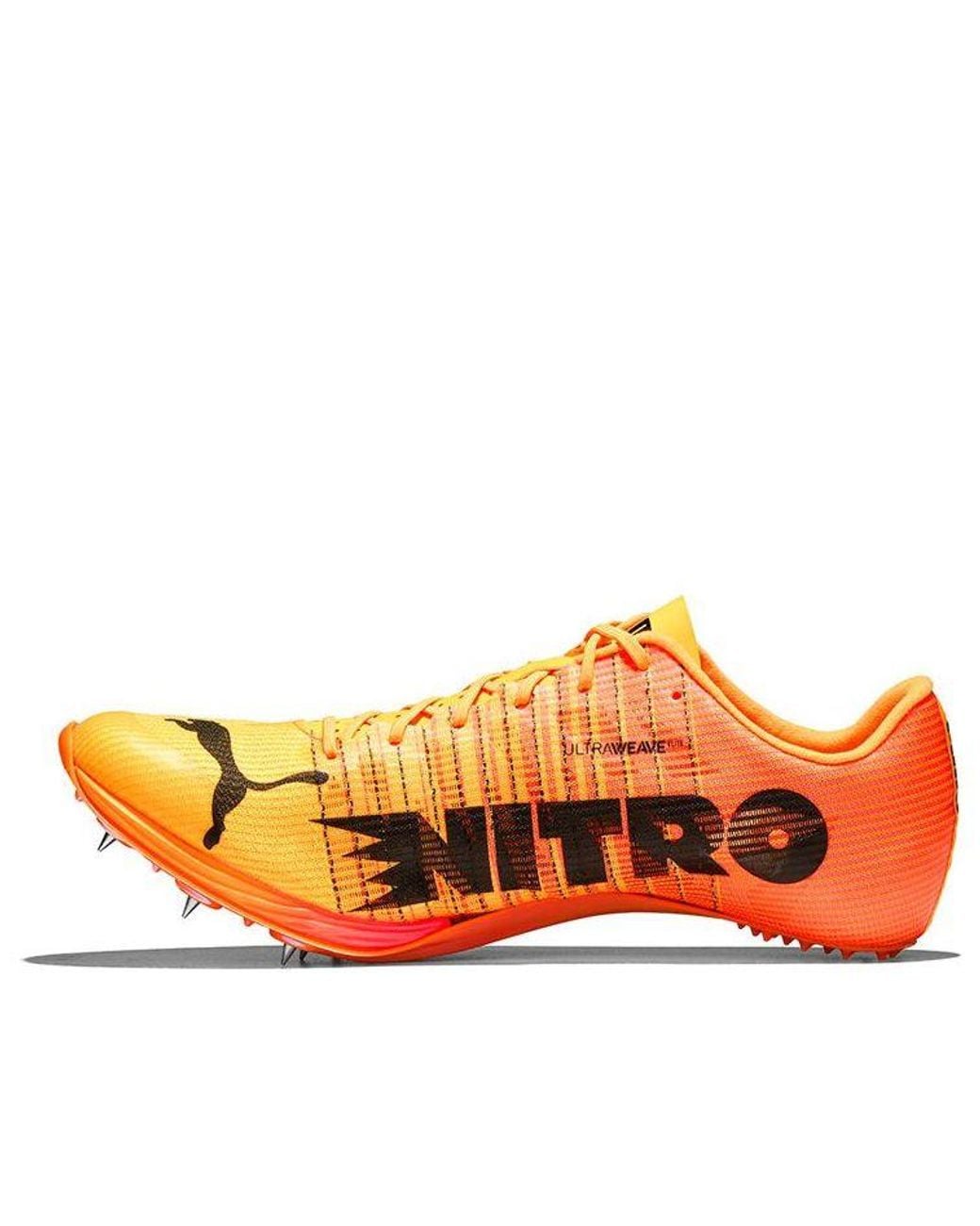PUMA Orange Evospeed Sprint Nitro 2 'Sun Stream'