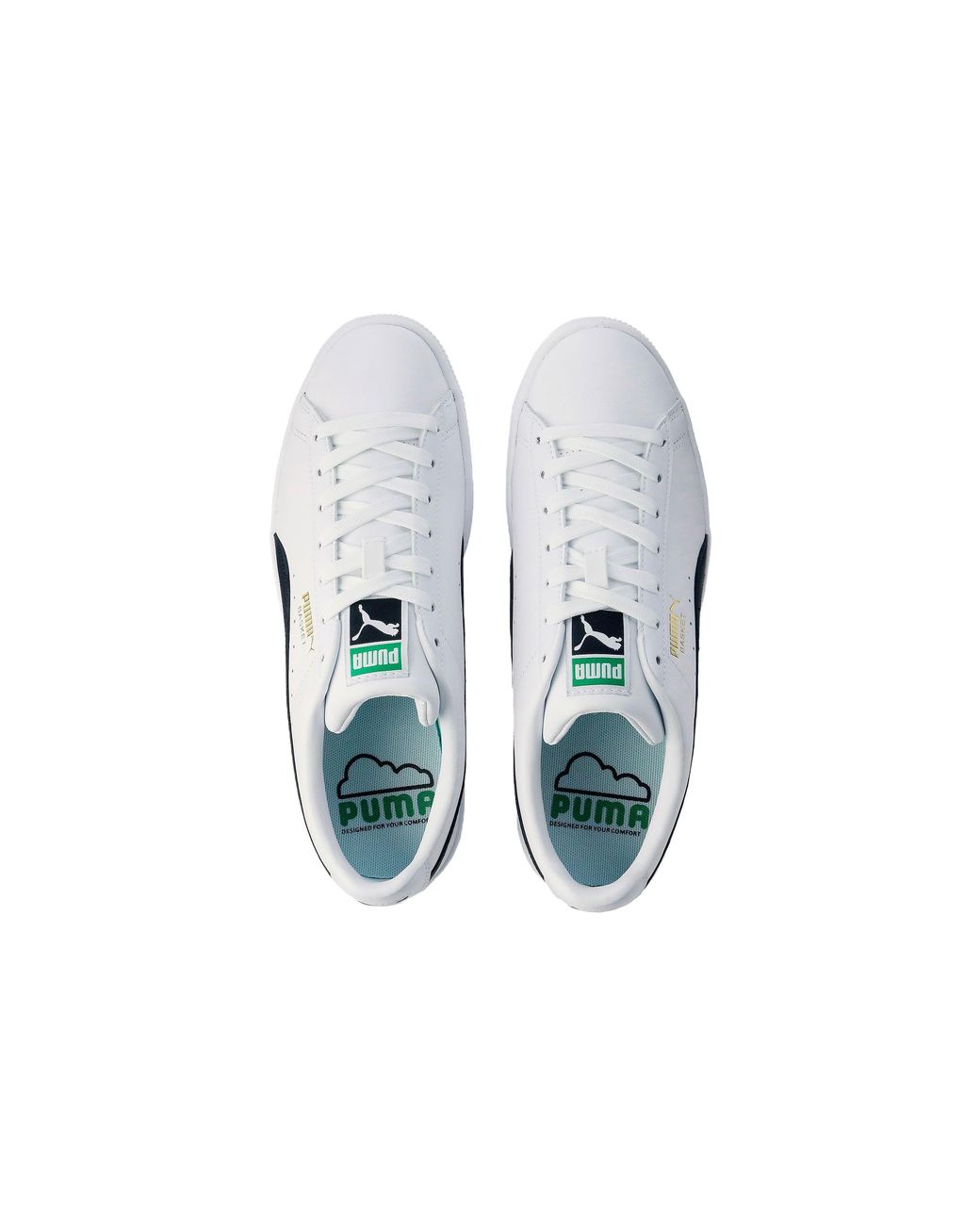PUMA White Basket Lite for men