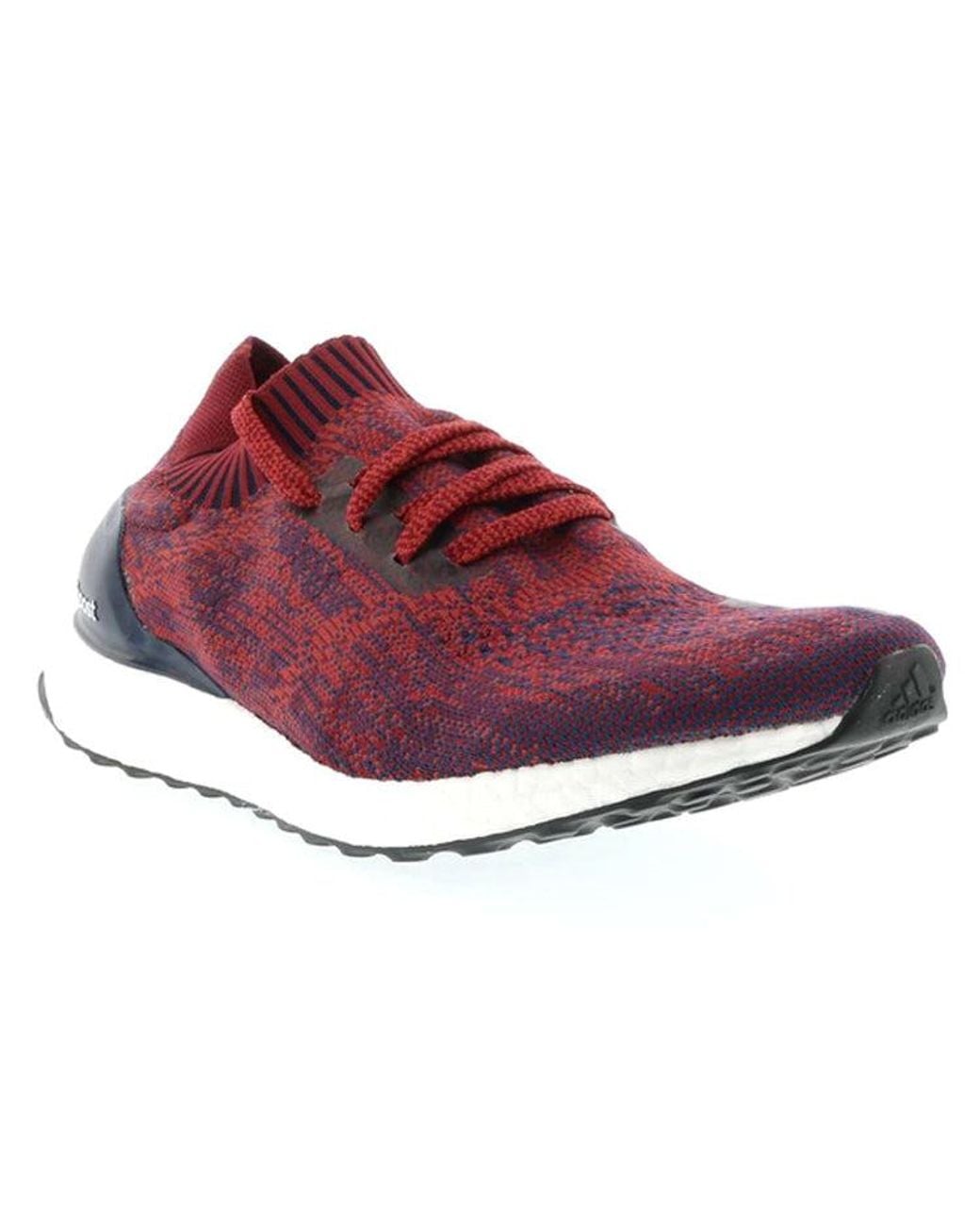 Adidas Red Ultraboost Uncaged 'Burgundy' for men