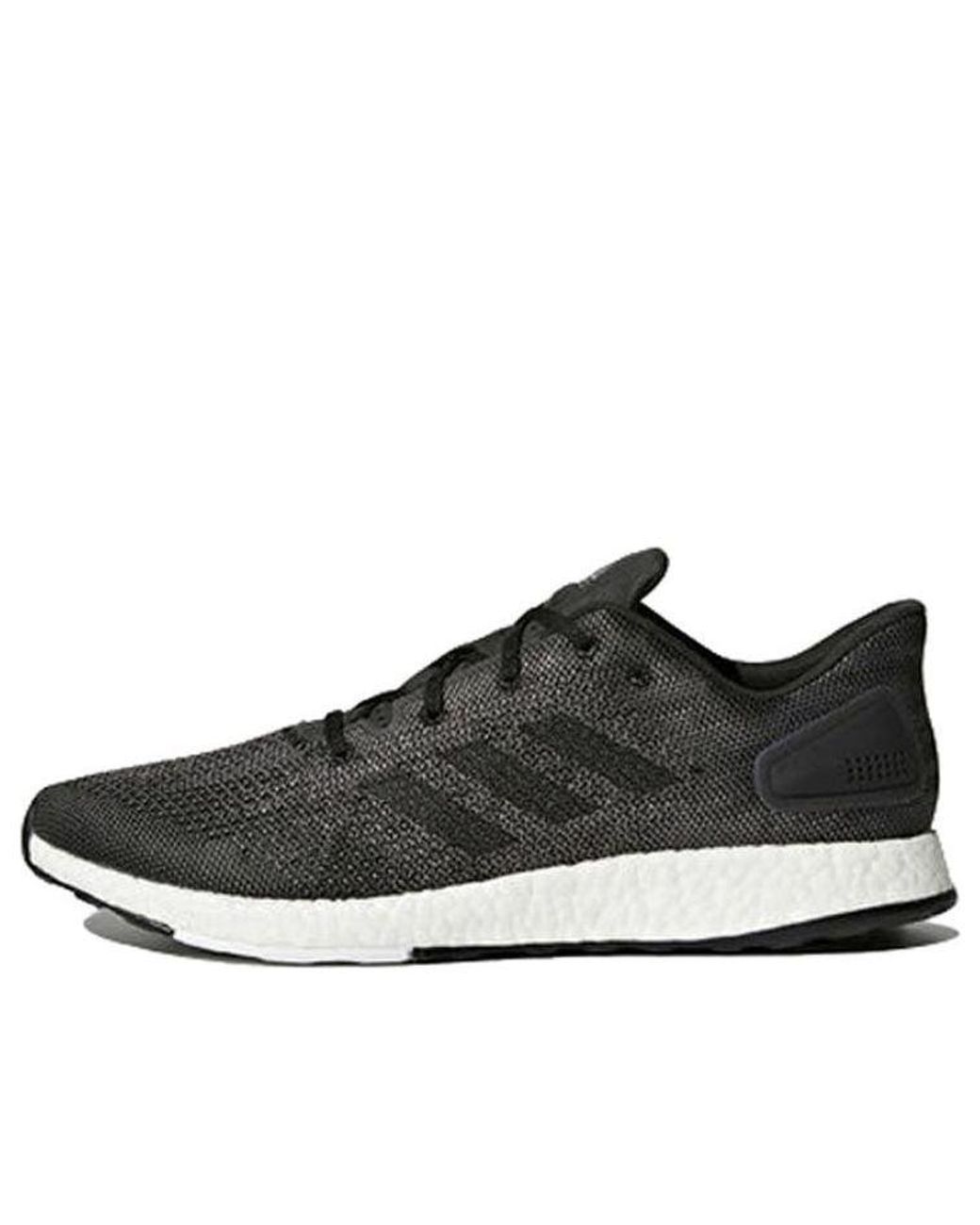 Adidas Black Pureboost Dpr 'Solid' for men