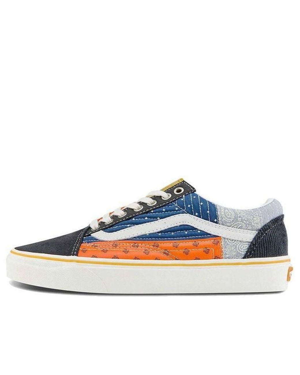 Vans Blue Old Skool 'Quilted Bandana' for men