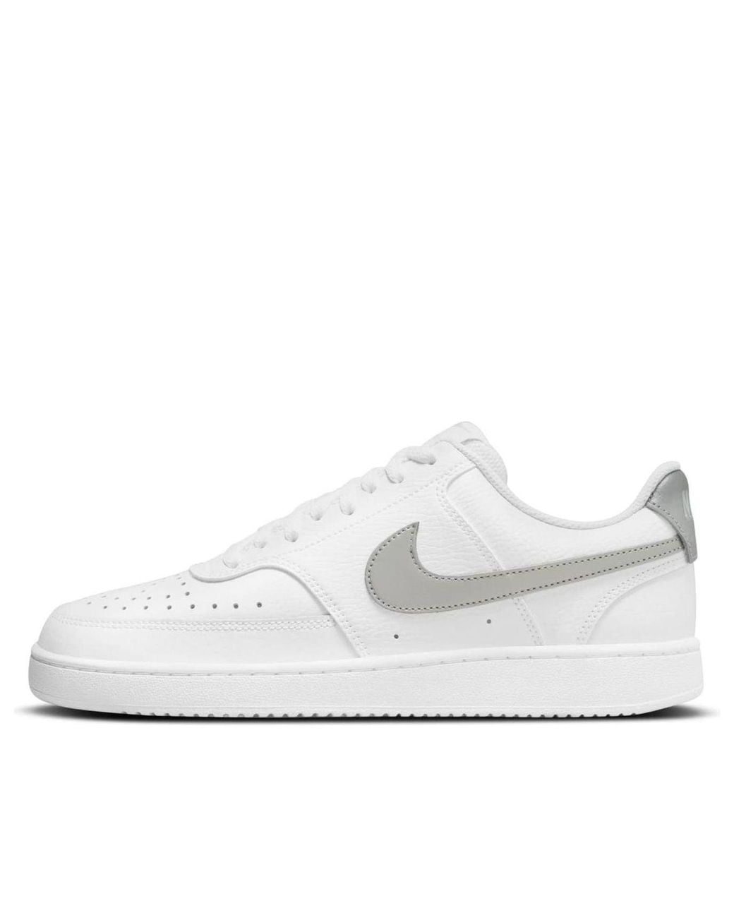 Nike White (Wmns) Court Vision Low Metallic'